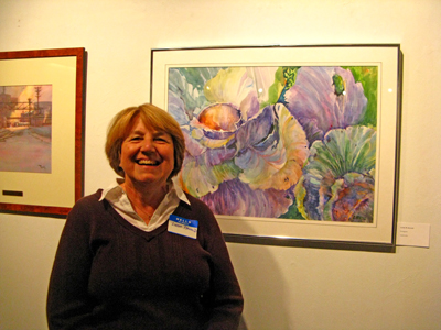 Linda Arnold and watercolor